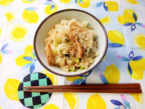 蕪まるごと使い切り　かぶ飯